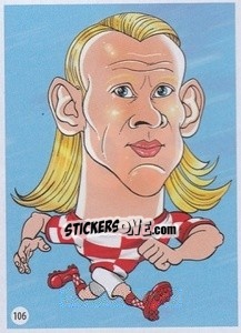 Sticker Domagoj Vida - Viza MG Zabibuska Rusija 2018 n. 106 - Viza MG