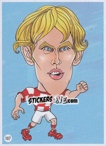 Sticker Ivan Strinic - Viza MG Zabibuska Rusija 2018 n. 107 - Viza MG