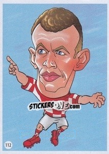 Sticker Ivan Perišic - Viza MG Zabibuska Rusija 2018 n. 112 - Viza MG