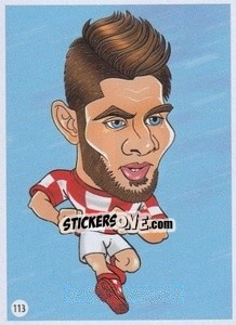 Sticker Andrej Kramaric - Viza MG Zabibuska Rusija 2018 n. 113 - Viza MG