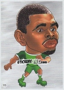 Sticker Elderson Echiéjilé - Viza MG Zabibuska Rusija 2018 n. 115 - Viza MG