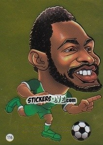 Sticker John Obi Mikel - Viza MG Zabibuska Rusija 2018 n. 116 - Viza MG