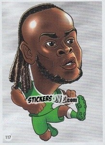 Sticker Victor Moses - Viza MG Zabibuska Rusija 2018 - Viza MG