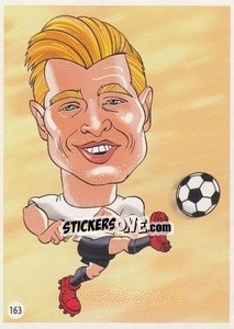 Sticker Toni Kroos - Viza MG Zabibuska Rusija 2018 n. 163 - Viza MG