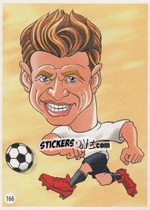 Sticker Thomas Müller - Viza MG Zabibuska Rusija 2018 n. 166 - Viza MG
