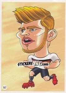 Sticker Timo Werner - Viza MG Zabibuska Rusija 2018 n. 167 - Viza MG