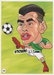 Sticker Héctor Moreno - Viza MG Zabibuska Rusija 2018 n. 169 - Viza MG