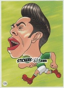 Sticker Carlos Salcedo - Viza MG Zabibuska Rusija 2018 n. 170 - Viza MG