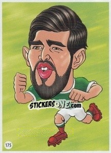 Sticker Carlos Vela - Viza MG Zabibuska Rusija 2018 n. 175 - Viza MG