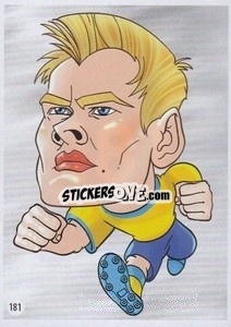Sticker Viktor Claesson - Viza MG Zabibuska Rusija 2018 n. 181 - Viza MG