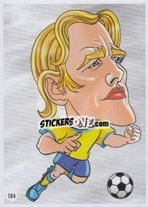 Sticker Emil Forsberg - Viza MG Zabibuska Rusija 2018 n. 184 - Viza MG