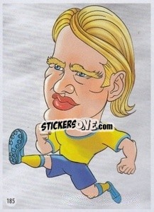 Sticker Ola Toivonen - Viza MG Zabibuska Rusija 2018 n. 185 - Viza MG