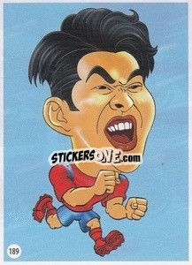 Sticker Son Heung-min - Viza MG Zabibuska Rusija 2018 n. 189 - Viza MG