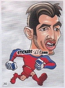 Sticker Jaime Penedo - Viza MG Zabibuska Rusija 2018 n. 202 - Viza MG