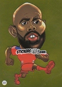 Sticker Felipe Baloy - Viza MG Zabibuska Rusija 2018 n. 203 - Viza MG