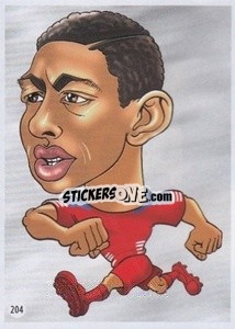 Sticker Gabriel Torres - Viza MG Zabibuska Rusija 2018 n. 204 - Viza MG
