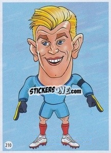 Sticker Joe Hart - Viza MG Zabibuska Rusija 2018 n. 210 - Viza MG