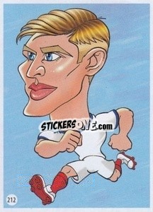 Sticker John Stones - Viza MG Zabibuska Rusija 2018 n. 212 - Viza MG