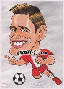 Sticker Grzegorz Krychowiak - Viza MG Zabibuska Rusija 2018 n. 225 - Viza MG