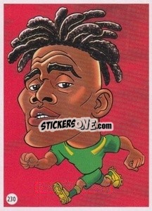 Sticker Serigne Kara Mbodji - Viza MG Zabibuska Rusija 2018 n. 230 - Viza MG