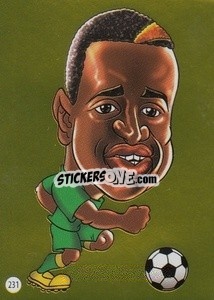 Sticker Cheikhou Kouyaté - Viza MG Zabibuska Rusija 2018 n. 231 - Viza MG