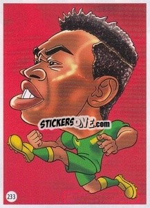 Sticker Ismaïla Sarr - Viza MG Zabibuska Rusija 2018 n. 233 - Viza MG