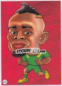 Sticker Sadio Mané - Viza MG Zabibuska Rusija 2018 n. 235 - Viza MG