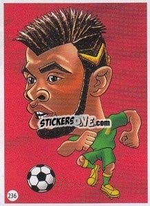 Sticker M'Baye Niang - Viza MG Zabibuska Rusija 2018 n. 236 - Viza MG