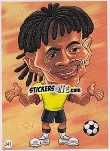 Sticker Juan Cuadrado - Viza MG Zabibuska Rusija 2018 n. 241 - Viza MG