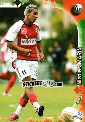 Sticker Nicolas Marin - Derby Total Evolution 2006-2007 - Panini