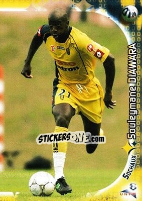 Figurina Souleymane Diawara - Derby Total Evolution 2006-2007 n. 178 - Panini