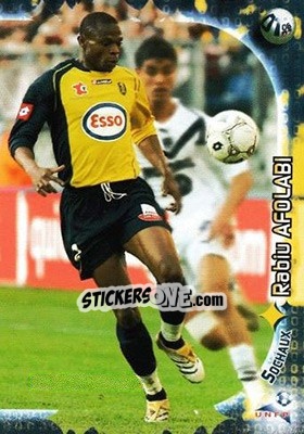 Cromo Rabiu  Afolabi - Derby Total Evolution 2006-2007 - Panini