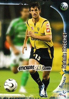 Sticker Jeremie Brechet - Derby Total Evolution 2006-2007 n. 180 - Panini