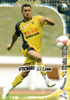 Sticker Karim Ziani - Derby Total Evolution 2006-2007 n. 185 - Panini