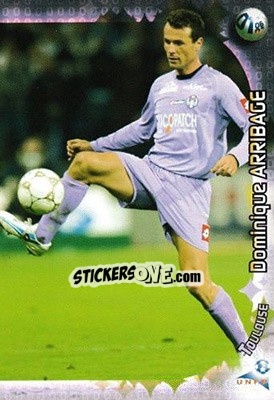 Sticker Dominique Arribage - Derby Total Evolution 2006-2007 - Panini