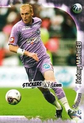 Sticker Jeremy Mathieu - Derby Total Evolution 2006-2007 n. 192 - Panini