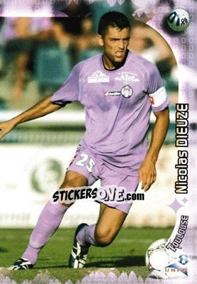 Sticker Nicolas Dieuze - Derby Total Evolution 2006-2007 n. 193 - Panini