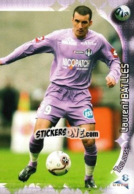 Sticker Laurent Batlles - Derby Total Evolution 2006-2007 - Panini