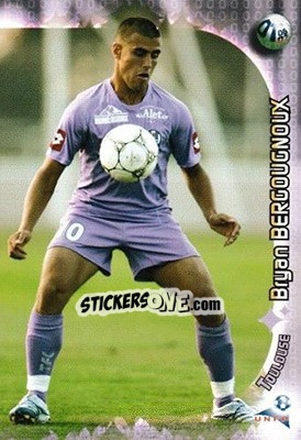 Sticker Bryan Bergougnoux - Derby Total Evolution 2006-2007 - Panini