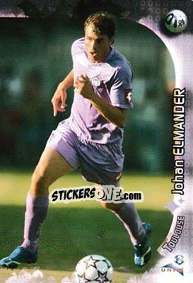 Sticker Johan Elmander - Derby Total Evolution 2006-2007 - Panini
