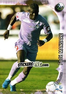 Sticker Fode Mansare - Derby Total Evolution 2006-2007 - Panini