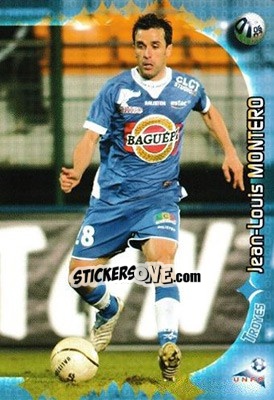 Sticker Jean Louis Montero - Derby Total Evolution 2006-2007 - Panini