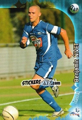 Sticker Benjamin Nivet - Derby Total Evolution 2006-2007 n. 206 - Panini