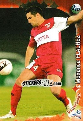 Sticker Maxence Flachez - Derby Total Evolution 2006-2007 - Panini