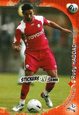 Sticker Rudy Haddad - Derby Total Evolution 2006-2007 - Panini