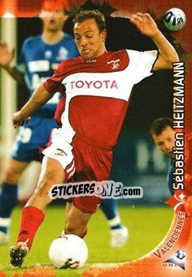 Figurina Sebastien Heitzmann - Derby Total Evolution 2006-2007 - Panini