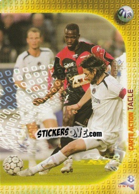 Sticker Carte Action - Derby Total Evolution 2006-2007 - Panini