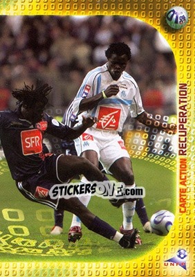 Sticker Carte Action - Derby Total Evolution 2006-2007 - Panini