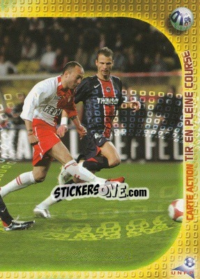 Sticker Carte Action - Derby Total Evolution 2006-2007 n. 242 - Panini