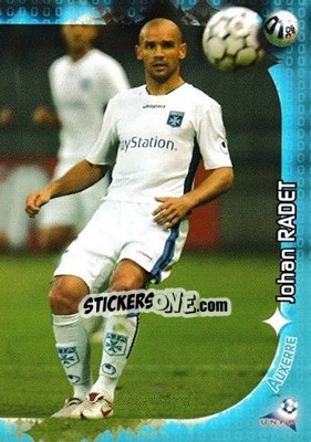 Sticker Johan Radet - Derby Total Evolution 2006-2007 n. 5 - Panini